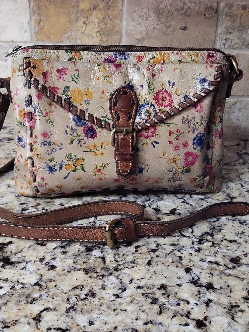 Patricia Nash Prairie Rose Avellino Crossbody